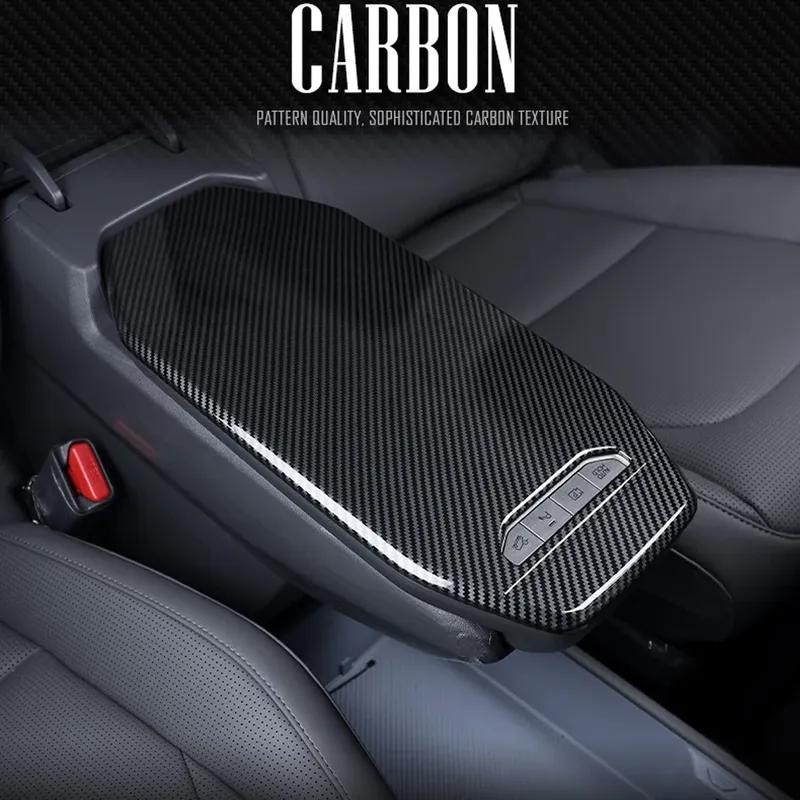 For Kia EV3 2024 2025 Car Central Armrest Box Pad Center Console Arm Rest Protection Trim ABS Cover Auto Decoration Accessories