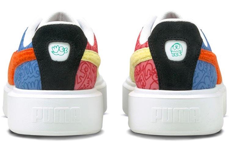 Women's Sneakers Puma Mr. Doodle x Wmns Oslo Maja 'Ultramarine American Beauty'