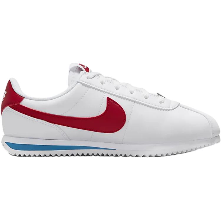 Nike Кроссовки Cortez GS Forrest Gump 2024 Kids белые Varsity-синие Varsity-красные DM0950-115