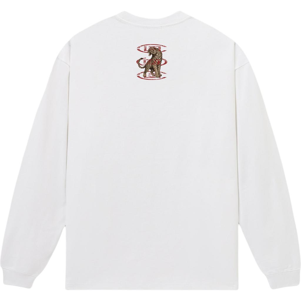CLOT T Shirts Men's Crew Neck Moderate Straight Fit EL2630113A020073