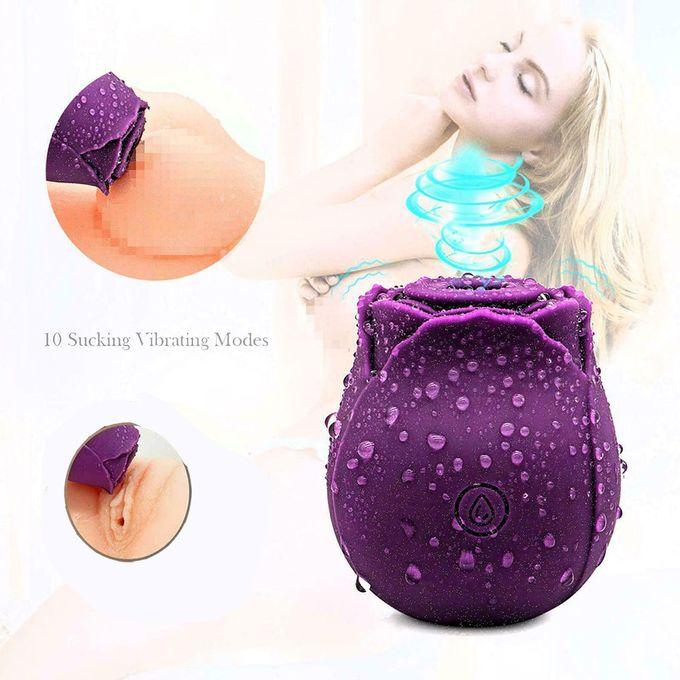 USB Rose Вибратор Вагина Клитор Присоска