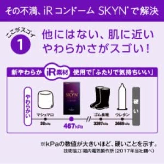 Fuji Latex SKYN Skin Premium Plus Кондом IR Включает Оригинальную Хлопковую Подушечку [Набор из 3 коробок] Набор из 5 штук, Материал, Контрацептив,