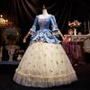Вечернее придворное французское платье Элегантное сценическое платье Театр Фотография Выступления