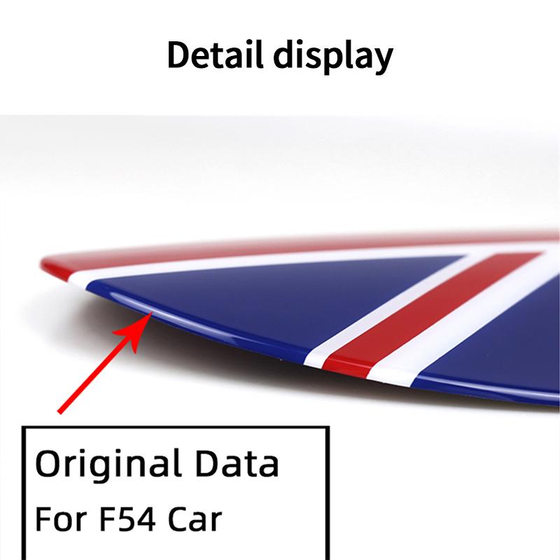 For Mini Cooper S One JCW For Mini F54 Clubman Car Fuel Tank Cap Cover Sticker Exterior Decoration Shell Car Accessories