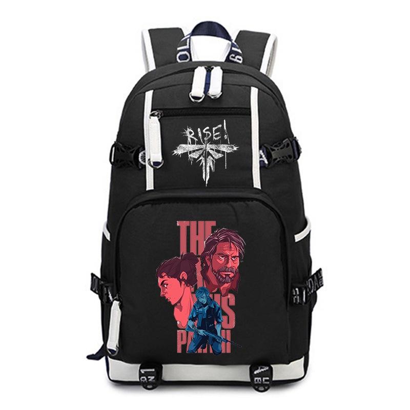 The Last of Us Personalized Printed Teen Leisure Travel Backpack Large Capacity Student School Bag