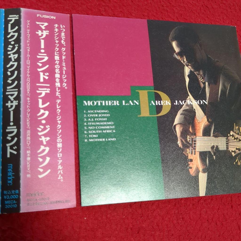 [USED] Derek Jackson/Mother Land (ex-Chicken Shack super rare masterpiece)