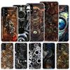 Steampunk Gear Mechanical Soft Case For Samsung Galaxy A15 A14 A13 A12 A55 A54 A53 A52 Phone Cover A35 A32 A33 A25 A23 A22 A05S