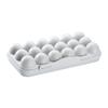 12 Grid Portable Egg Storage Box Refrigerator Storage Organizer Kitchen Egg Holder Tray Fridge Food Eggs Box Kitchen Gadget