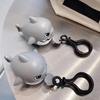 Pull Line Shark Keychain Pendant Keychain Simulation Removable Mouth Shark ABS Keychain Toy
