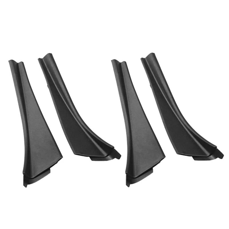 A33G-Car Front Windshield Wiper Side Trim Cover Water Deflector Cowl Plate Left Right Fit For Nissan Qashqai J10 2008-2015