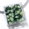20Pcs Crystal Glass Beads Breakout Balls Loose Spacer Beads for DIY Bracelet Necklace Jewelry Making