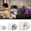 Halloween Candle Mold for Making Skull Scented Candle Mold Handmade Soap Plasters Handcrafts Resin Casting Silicone Mold