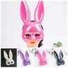 Rabbit Ear Face Cover Bunny Ears Half Face Mask Sexy Cosplay Mask Masquerade Dance