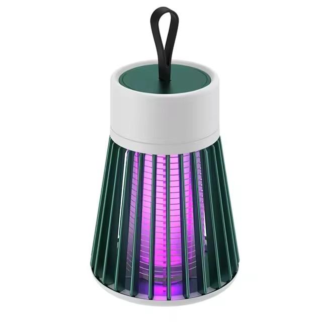 1PC Electric Shock Mosquito Killer Lamp Waterproof Two-in-One Bug Zapper For Bedroom Outdoor Use - Kills Moths Wasps Gnats More