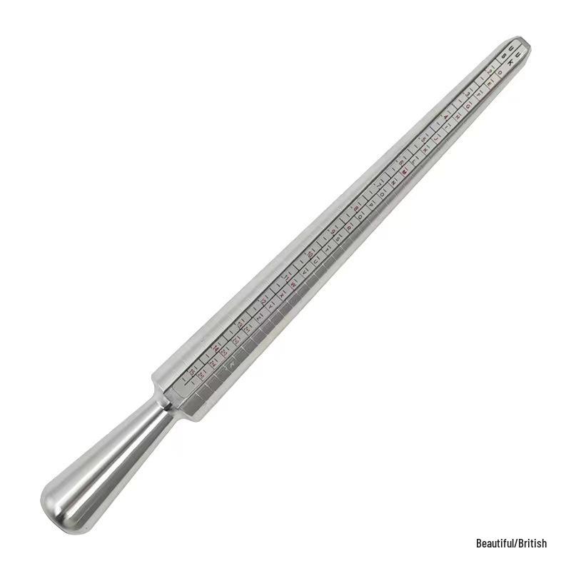 Гонконгский инструмент для определения размера кольца и регулировки: Пластиковый рингстик для точного измерения размера пальца и коррекции