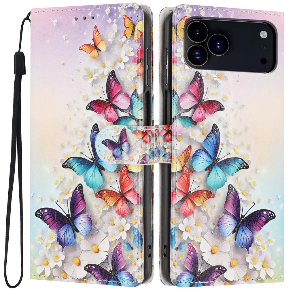 Funda POCO F8 Pro M7 F7 X7 C85 3D Butterfly Phone Case for Xiaomi Redmi 15 15A 15C 14C 13C 12C A7 Pro A5 Case Flip Leather Cover