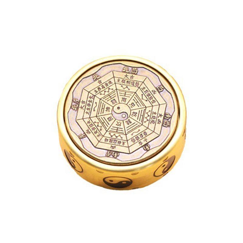 Gossip Fish Fingertip Gyro Чистая медь Finger Gyro Вращающийся Маджонг Fingertip Gyro Декомпрессионная игрушка Fingertip
