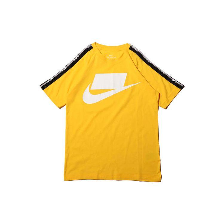 Nike Мужская футболка с коротким рукавом Sportswear NSW, желтая AV9959-741