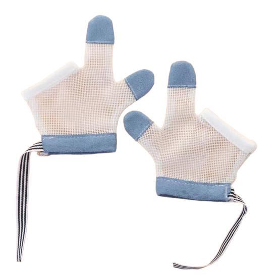 Thumb Sucking Guard Gloves Breathable Anti Finger Sucking Gloves To Stop Nail Biting Sucking Thumbs Fingers for Baby