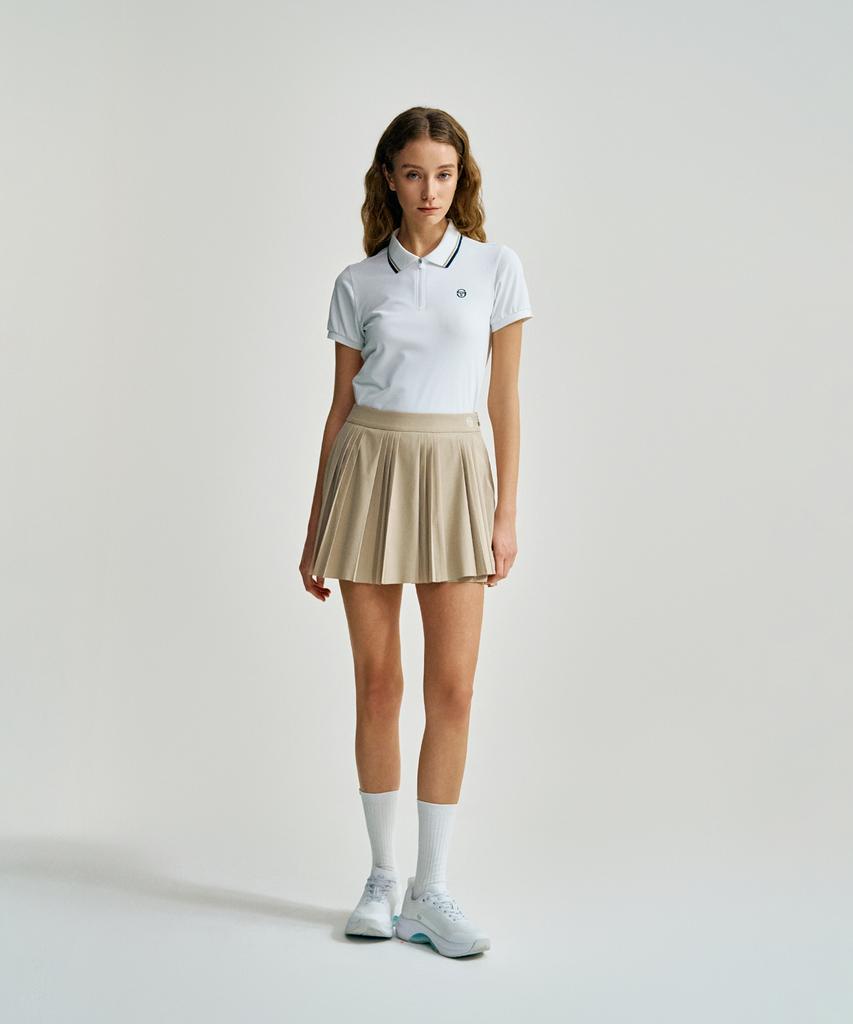 SERGIO TACCHINI Женская асимметричная плиссированная юбка с плетением