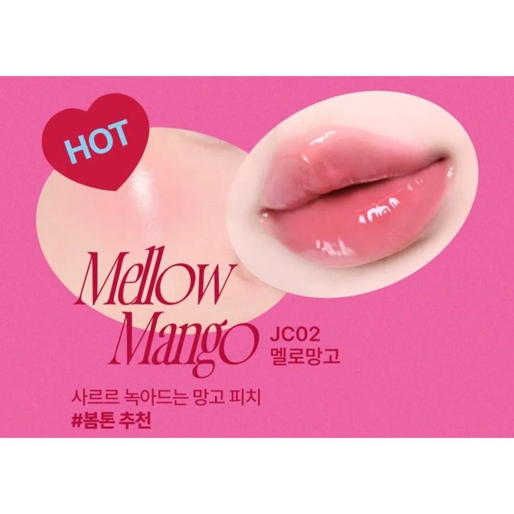 Румяна-блеск для губ и щек Jelly Pot JC02 Melo Mango