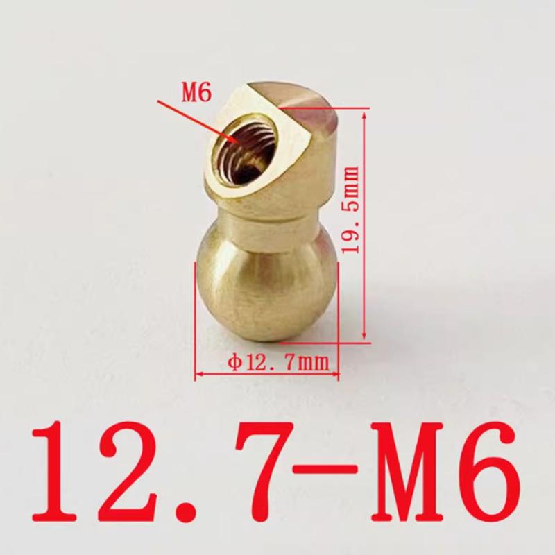 Hot Sale 1pcs Brass CNC Machine Tool Oblique Spray Brass Ball Coolant Nozzle Tool Holder Ball Joint Nozzle Accessories
