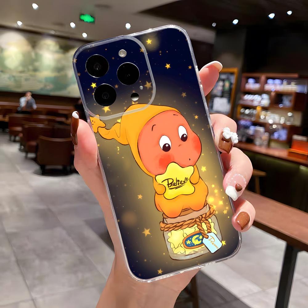 Мой чехол для телефона T-twinkle Twinkle для iPhone 17 Air 16 E 15 14 8 7 Plus 13 12 Mini 11 Pro Max Прозрачный противоударный чехол