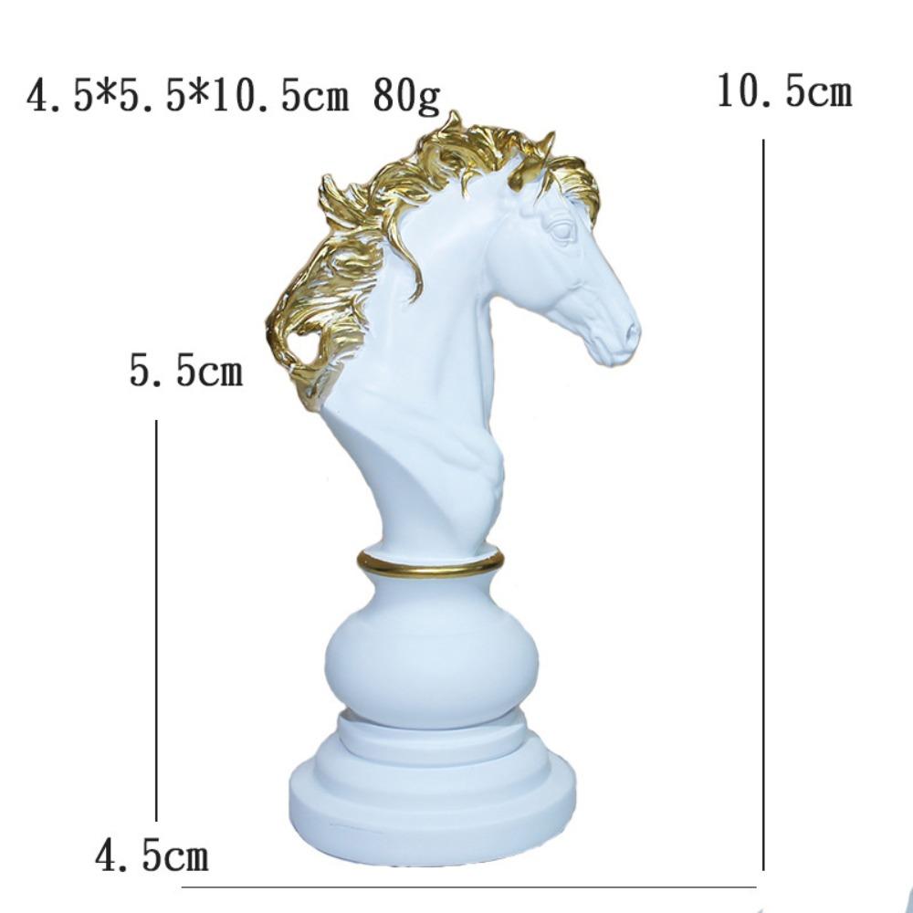 Collection Objects International Chess Ornaments Resin Chess Games Statue  Home Decor
