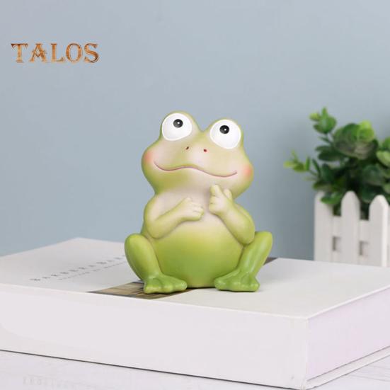 Подставка для очков в виде лягушки, статуэтка животного из смолы, украшение для рабочего стола, держатель для очков, стойка для очков