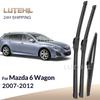 Для Mazda 6 Wagon GH1 2007-2012 2008 2009 2010 Дворники Передние и Задние Щетки Стеклоочистителя Лобового Стекла Оконные Щетки 24"+16"+12\"