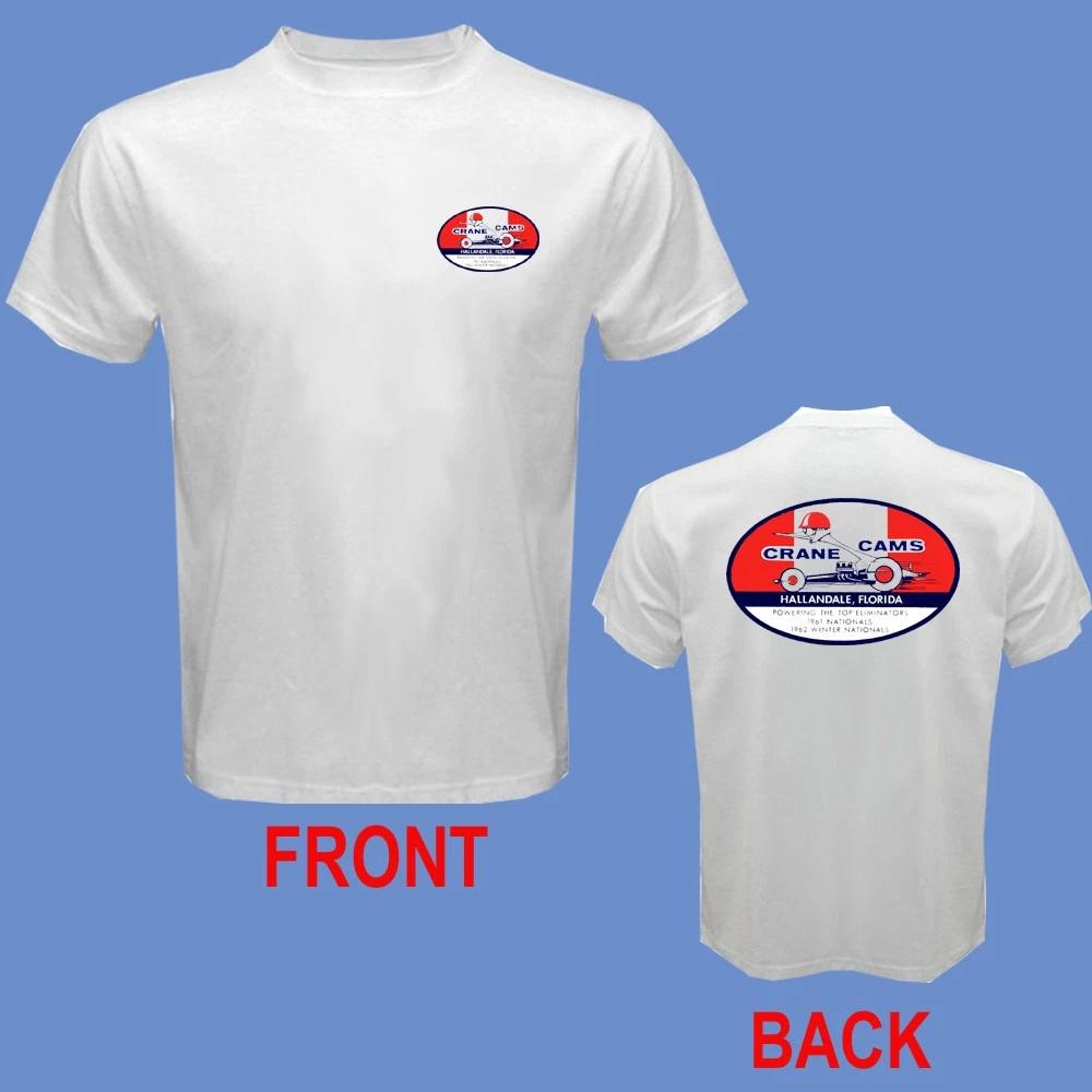 Crane Cams Retro Style Men's White Size S-5XL