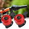 2 шт. Детские велосипедные звонки Четкий звук Вращающееся основание Легкий Антикоррозийный Велосипедный сигнал