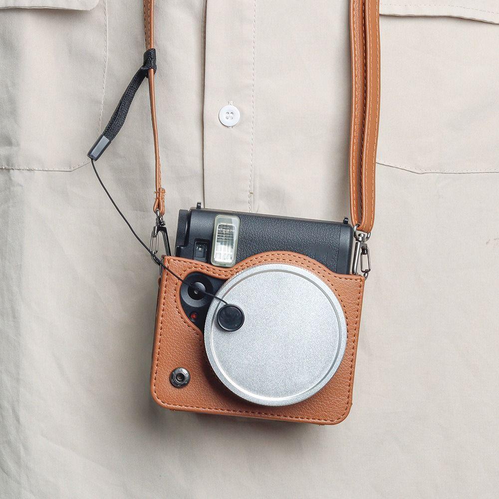 Мгновенная крышка объектива камеры из алюминиевого сплава, защитная пленка для Fujifilm instax mini 99 Camping