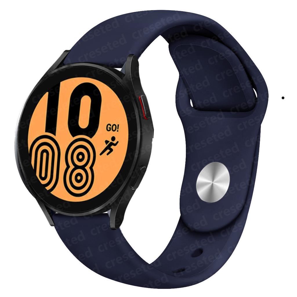 20 мм/22 мм ремешок Для Samsung Galaxy watch 7/6/5 Pro/4/classic/3/Gear S3 Силиконовый браслет correa Huawei watch GT 4/2e/pro/3 ремешок