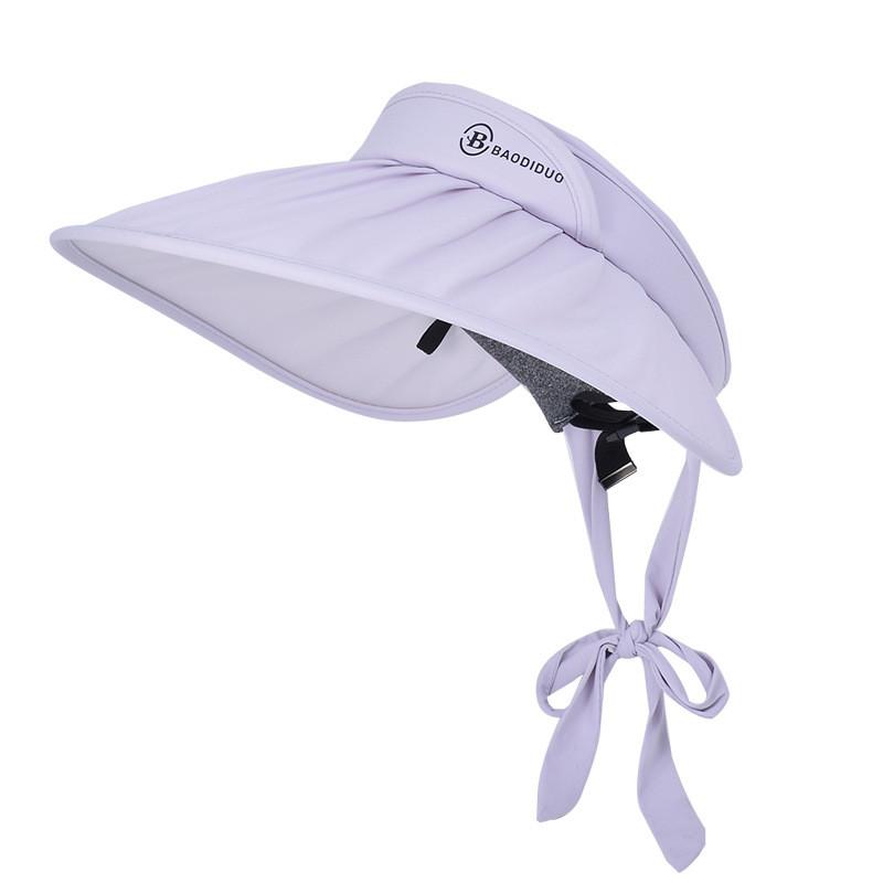 Модная солнцезащитная шляпа из ледяного шелка с дышащим материалом и акцентами в виде букв для женщин