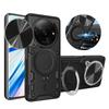 Для OPPO Realme 12 5G чехол слайдер объектив камера защитный чехол для телефона для Realmi 12 Realme12 5G магнитный металлический держатель кольцо крышка