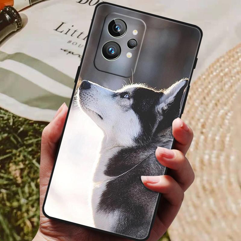 Чехол для Realme GT2 Pro 5G ТПУ Черный Бампер Силиконовый Защитный Funda для Realme GT 2 Pro Чехол для Телефона GT2 Pro 2PRO 2022 Capas