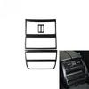 Car Carbon Fiber Center Air Outlet CD Panel Decorative Trim Sticker For BMW F10 5 Series 2011-2017 Car Interior Decor