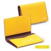 Generico Business Card Holder Aoki Bag 2621 Yellow X [la GALLERIA] ([60] Chocolate)