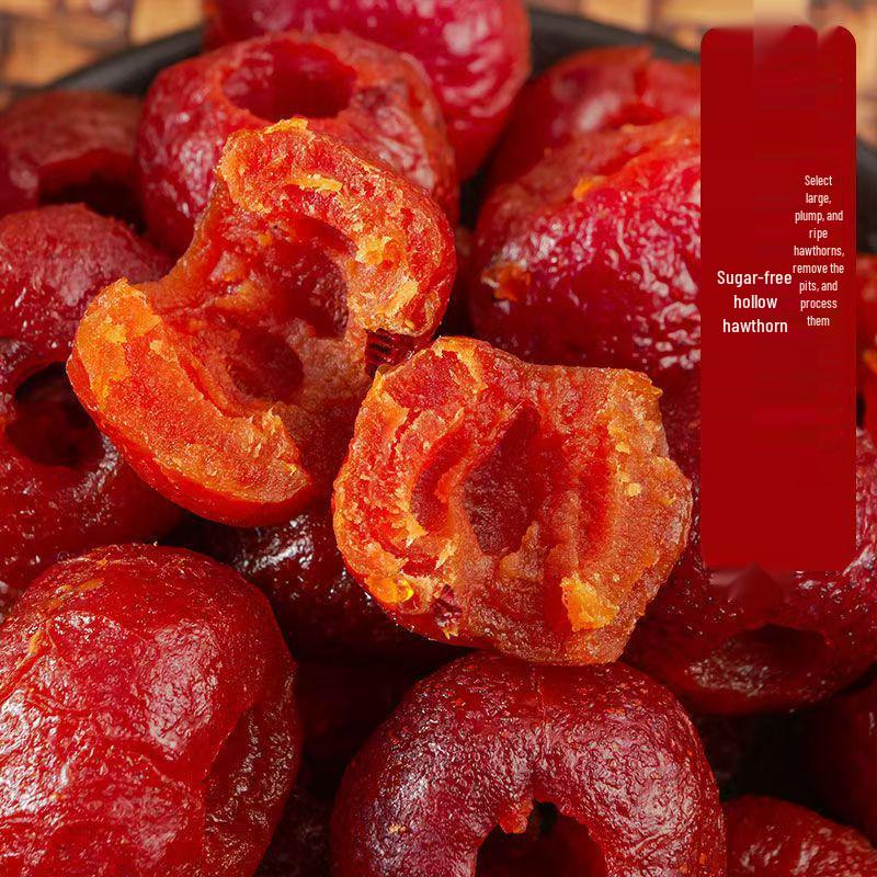 Hawthorn Fruit Leather: Soft, Chewy, Sweet & Sour Candied Snacks for Kids