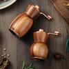 Wood Salt Mill Set,Sea Adjustable Coarseness Lightweight and Pepper Shakers