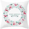 Веселого Рождества праздничное украшение наволочка для дивана офисное сиденье автомобиль украшения спальня комната дом 45x45 см