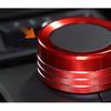 Alloy Red DRIVE MODE Adjust Knobs Ring Cover for Toyota Tundra -2024