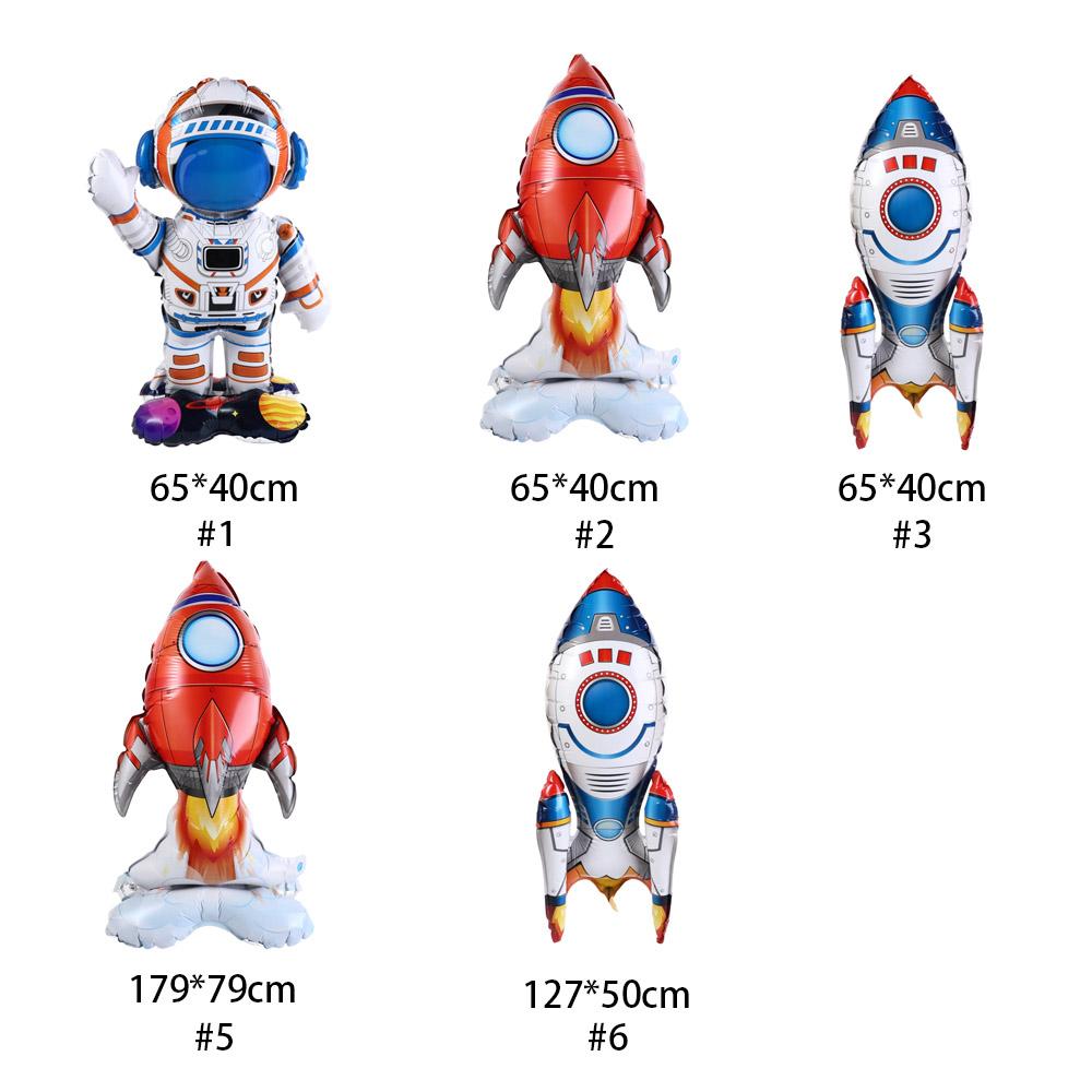 Ракета-космонавт Воздушный шар в форме стоящей ракеты Воздушный шар в форме астронавта Детский душ