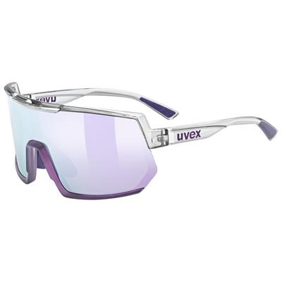 Uvex Спортивные солнцезащитные очки Sportstyle 235 с зеркальным покрытием UV400 для защиты при езде на велосипеде и занятиях на открытом воздухе, с защитой от запотевания, линзы,