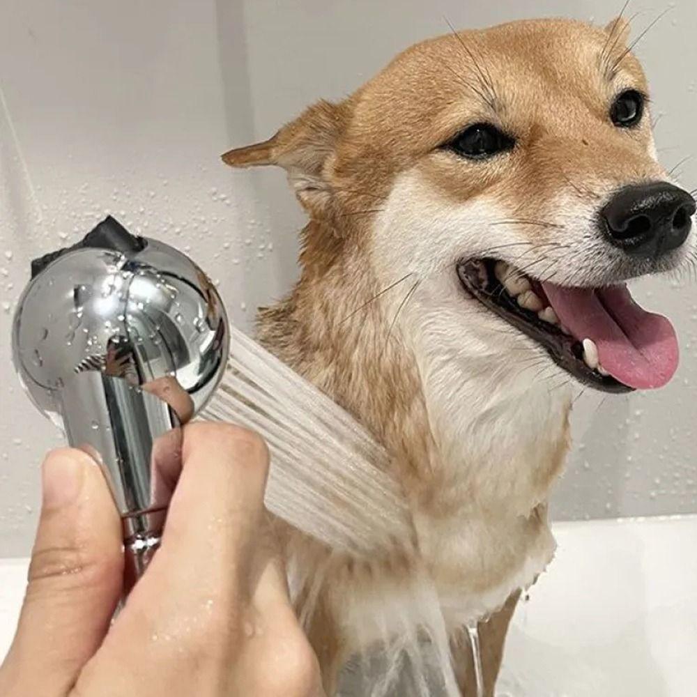 Adjustable Baby Bath Shower Head Water Saving Bathtub Shower Nozzle Pet Shower Sprayers Household