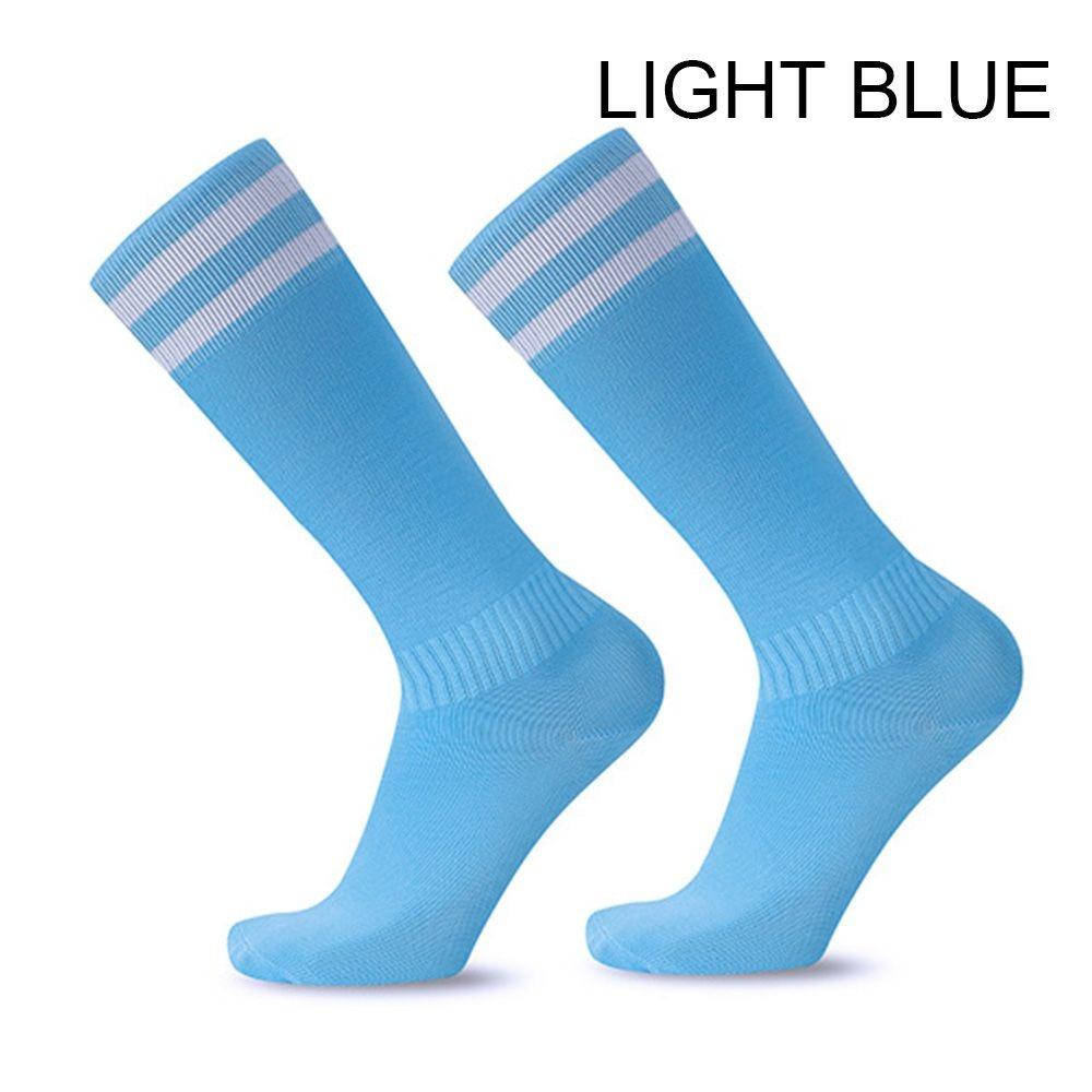 Детские длинные студенческие танцевальные дышащие футбольные носки спортивные носки высокие тонкие носки