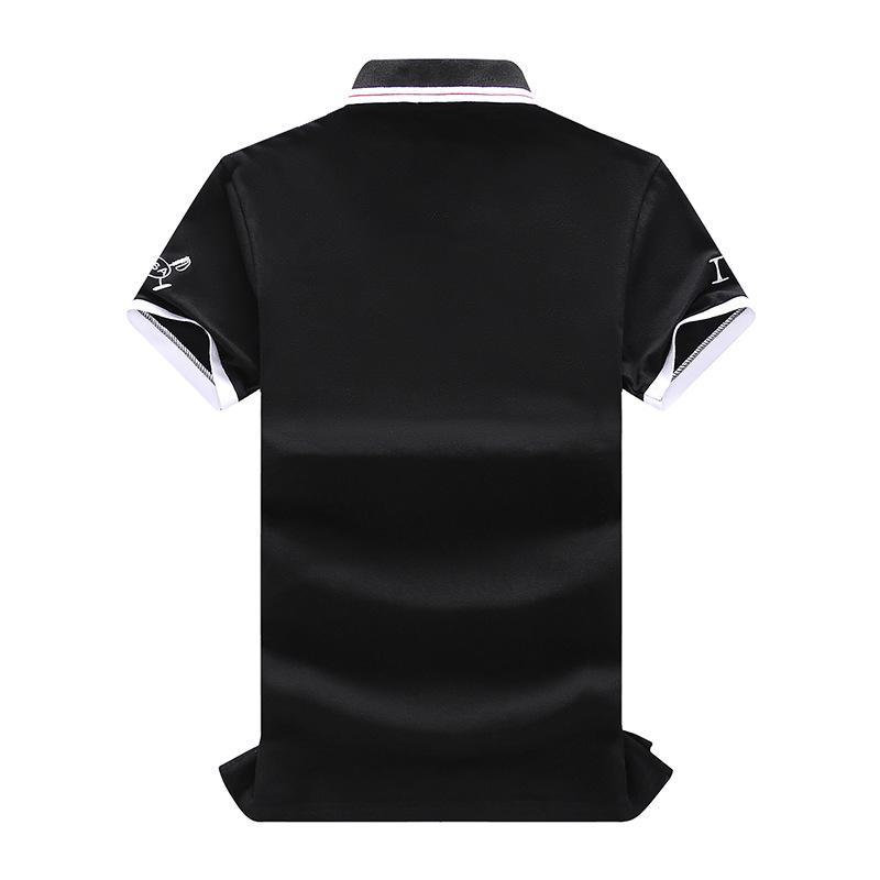 Рубашка-поло Slim Fit Cotton 2024 - Classic NY Golf Sports Leisure, Plus Size, с короткими рукавами