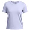 Ua Meridian Solid Color Soft Breathable Comfortable Short Sleeve T-Shirt Women T-Shirts Light-Blue Purple 1379155-539