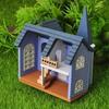 Fairy Tale Townhouse DIY Handmade Mini Wooden Dolls Miniature Accessories Building Assembly Toys Crafts Furniture Kits